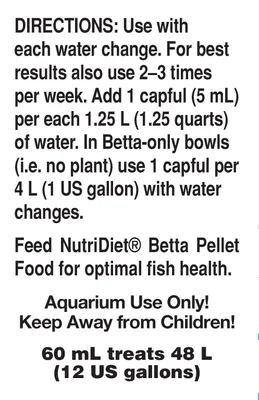 Productafbeelding van Seachem Betta Basics, 60 ml