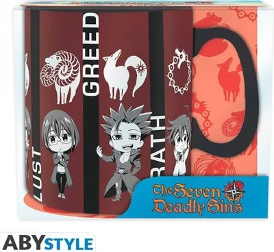 Produktbild von Becher The Seven Deadly Sins - Chibi Sins