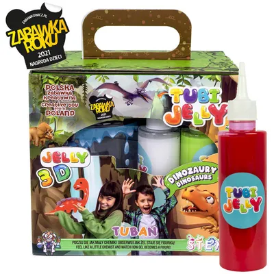 Produktbild von Tuban Sada plastické hmoty Jelly Dinosaurs 6 barev ZA4511