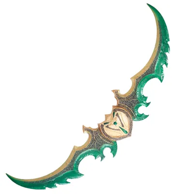 Produktbild von Illidan Kriegsgleve von Azzinoth Schwert Warcraft Doppelklinge Stahl