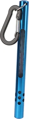 Obrázok produktu pre Fliegenfischereiwasserthermometerstromtemperaturmesswerkzeuge mit Karabinerblau