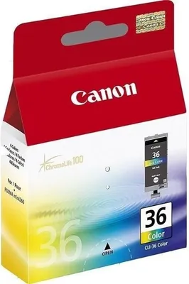 Image de Cartouche d'encre CANON CLI-36 4 couleurs