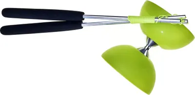 Image de diabolo 105 caoutchouc aluminium 12 x 10,5 cm vert