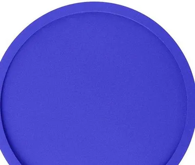 Zdjęcie produktu dla Zestaw 4 silikonowych podkładek, niebieskie, okrągłe, 10 cm, antypoślizgowe