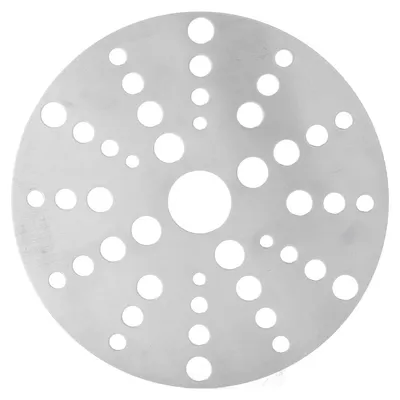 Wärmeverteilerplatte Edelstahl 18 cm für Induktion & Gas