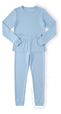 Produktbild von Black Snake Thermounterwäsche Damen Set Innenfleece mit Baumwolle - L - Hellblau, KI-generiertes Bild