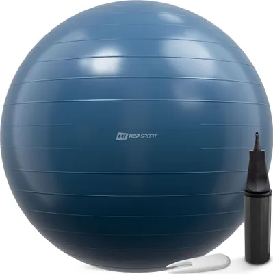 Obrázek produktu pro Gymnastický míč s pumpou 85 cm modrý