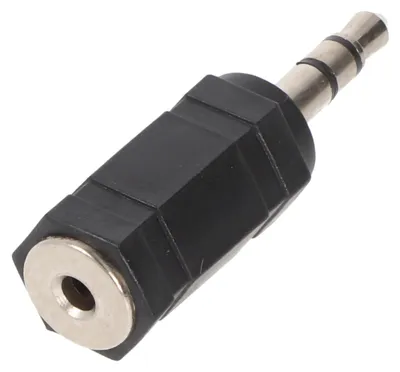 Produktbild von Adapter 2,5mm (Buchse) > 3,5mm (Stecker)