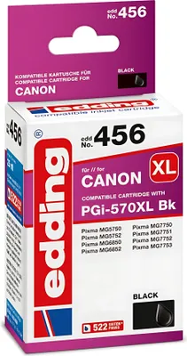 Zdjęcie produktu dla czarny wkład drukujący EDD-456 kompatybilny z Canon PGI-570 XL