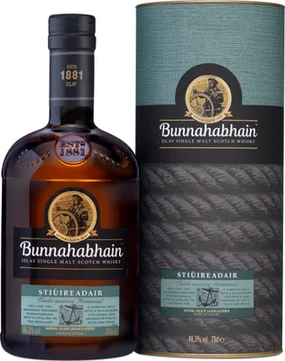 Produktbild von Bunnahabhain Stiùireadair Islay Single Malt Scotch Whisky in Geschenkpackung | 46,3 % vol | 0,7 l