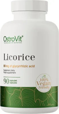 Zdjęcie produktu dla OstroVit | Lukrecja 400 mg / Vege