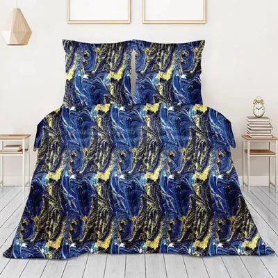 Produktbild von Bawełniana pościel satyna Gold Line Galaxy