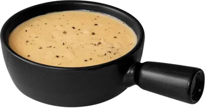 Produktbild von Boska Fonduetopf Nero/Topf für Käsefondue/Für den Gasherd/Spülmaschinenfest/Keramik/Schwarz / 1,3 Liter