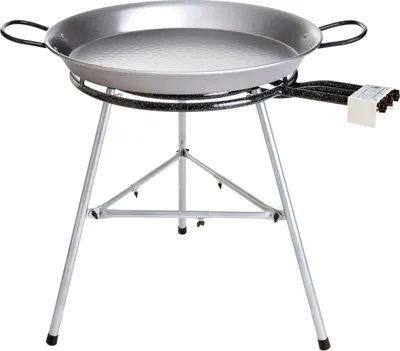 Produktbild von Paella World Comfort Line Set 8 mit Brenner und Paella-Pfanne aus Stahl Ø 70/115 cm
