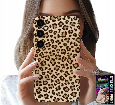Zdjęcie produktu dla Etui Do Samsung Galaxy S24 Plus - Plecki W Panterkę Modne Kobiece Wzory