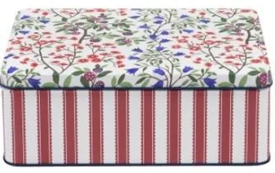 Imagen del producto de Meander, maceta decorativa para flores, color blanco, 19,5 x 15,4 x 7,5 cm