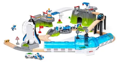 Obrázek produktu pro BRIO Sada Space Deluxe, Souprava vlaku a trati, 3 rok/roky, AAA, Vícebarevný