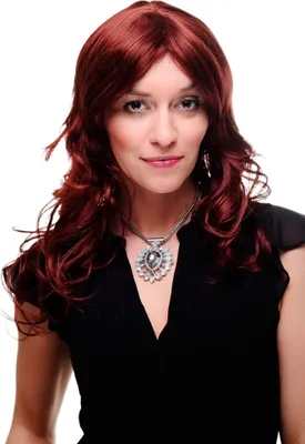 Produktbild von WIG ME UP Perücke wellig Braun Rostbraun 9669-35