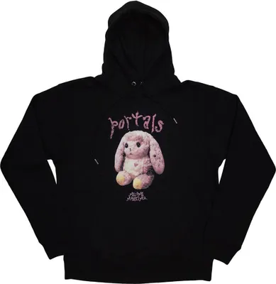 Obrázek produktu pro Melanie Martinez - Mikina s kapucí "Portals Bunny" pro muže/dámy Uni RO13336 (M) (Black)