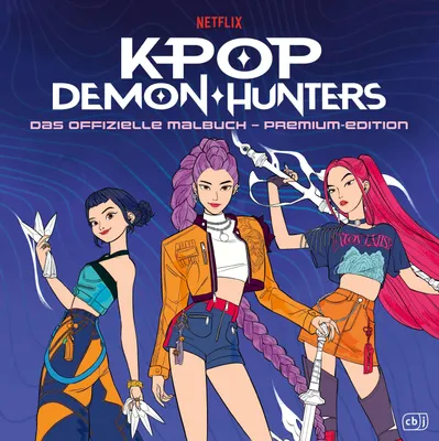 Produktbild von KPop Demon Hunters - Das offizielle Malbuch - Premium-Edition