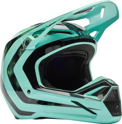 Image de FOX V1 Kairos casque de motocross, noir/turquoise, M (57/58)