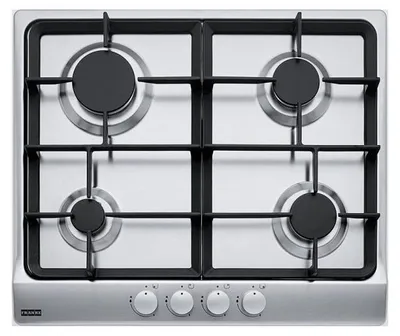 Immagine prodotto di Franke FHSL 604 4GAV XS C, Acciaio inox, da incasso, 60 cm, Gas, Acciaio inox, 4 zone