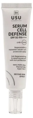 Produktbild von Usu Cosmetics CELL DEFENSE Serum PA++++ SPF 50 30 ml