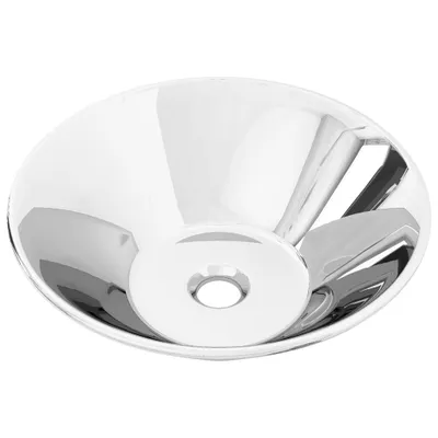 Produktbild von vidaXL Waschbecken 42 x 14 cm Keramik Silbern