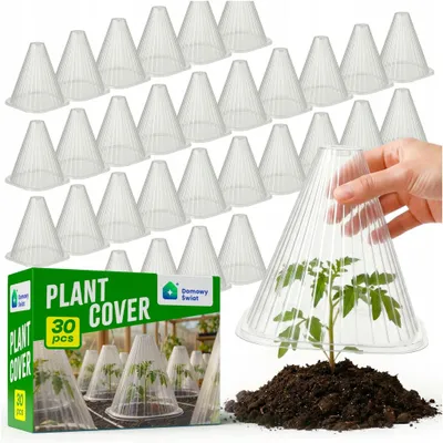 Obrázok produktu pre Kryt na sadenice – ochranný kryt, mini skleník, 30 ks, 22 cm