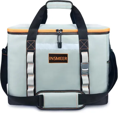 Produktbild von Kühltasche 65 l, 45,2 x 30,2 x 35 cm, ausfallsicher, faltbar, mit Flaschenöffner, für Picknick
