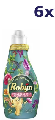 Produktbild von 6x Robijn Weichspüler – 50 Stück à 1,25 l – Paradise Secret