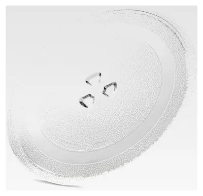 Produktbild von Drehteller Ø 245 mm für Mikrowellen aus Glas mit 3 Noppen