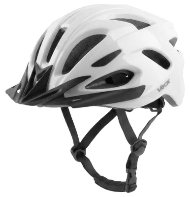 Produktbild von Vayox Fahrradhelm Speed VA0425WGM Verstellbar von 55 bis 58 CM - Größe M - mit LED-Beleuchtung - Belüfteter - Weiß