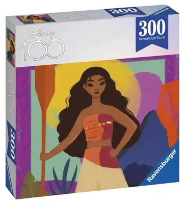 Immagine prodotto di Educa Vaiana, puzzle neon da 300 pezzi, multicolore, per bambini, taglia unica