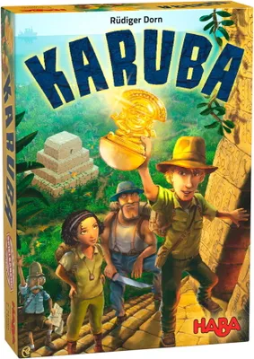 Produktbild von HABA Familienspiel Wettlaufspiel Karuba 1300932001