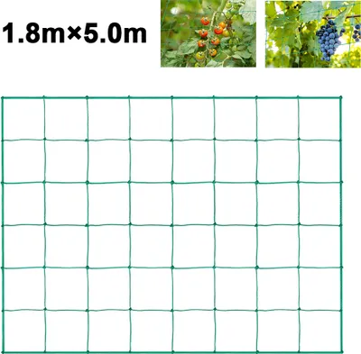 Produktbild von Pflanzennetz, Premium Ranknetz, für Gurken, Tomaten und Rankhilfen für Kletterpflanzen(1,8 * 5,0 m)