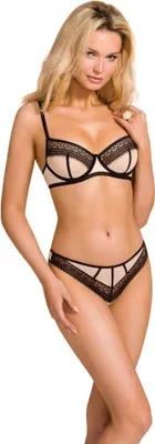 Obrázek produktu pro CA Denerys bikiny béžovo-černé S/M