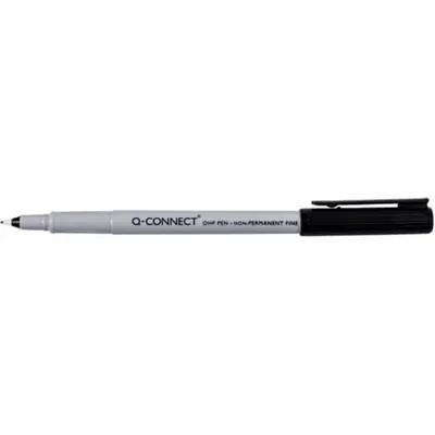 Produktbild von Q-Connect® KF04081 Faserschreiber, non-permanent, ca. 0,5 mm (F), schwarz