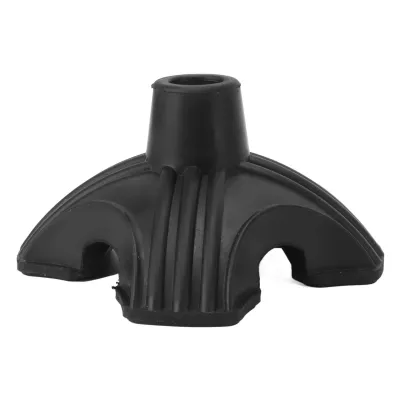 Obrázek produktu pro Tip na hůl, Tip na hůl, Výměna tipu na hůl, Podložka pod nohy hole, Gumová podložka pod nohy hole, Podložka pod nohy hole se 4 hroty, Samostatně stojící základna hole