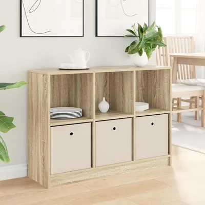 Image de Maison Exclusive - Buffet à tiroirs en chêne Sonoma 102 x 32 x 73,5 cm