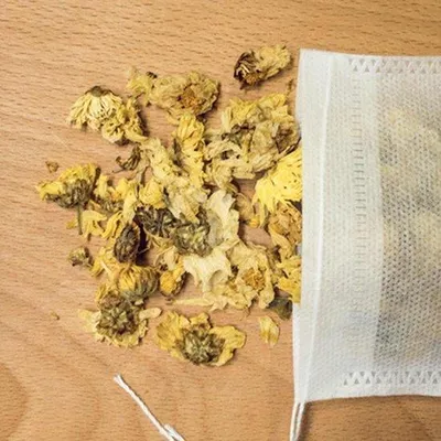 Produktbild von Wiederverwendbare Teebäusche mit Zugkord 100 Stück Los Tee