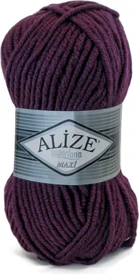 Produktbild von 100g Strickgarn Strickwolle Alize Superlana Maxi 25% Wolle, 100g, Farbwahl