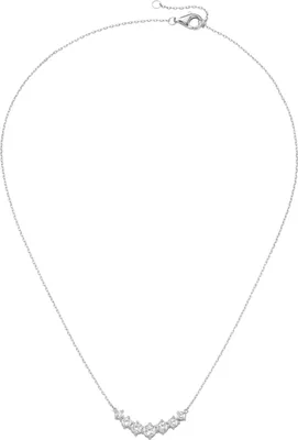 Produktbild von Collier Smart Jewel Mittelteil mit Zirkonia, Silber 925 Silber 45 cm