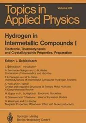 Obrázok produktu pre Hydrogen in Intermetallic Compounds I