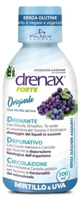 Produktbild von DRENAX FORTE ORIGINAL mit Blaubeere und Traube, 300 ml