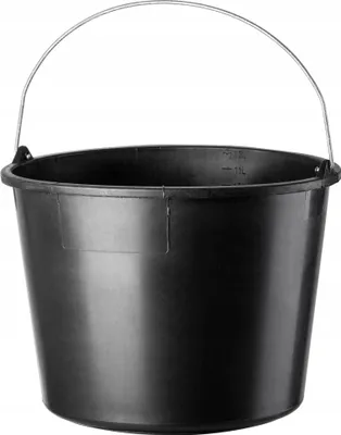 Produktbild von Kunststoff-Eimer - Baueimer / Mörteleimer Set - Volumen 12 l - Menge 10 Stück - Für Bau & Renovierung