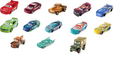 Produktbild von Mattel Disney Pixar Cars 3 Charakter Spielzeugautos (Motivauswahl) Ponchy Wipeout