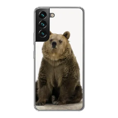 Produktbild von MuchoWow® Handyhülle Schutzhülle Hülle für Samsung Galaxy S22 Plus Braunbär - Tiere - Bär - Niedlich - Jungen - Mädchen Silikon Softcase Handy Hülle - Schutzabdeckung