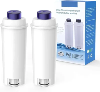 Wasserfilter für DeLonghi Kaffeemaschinen, 2er-Pack