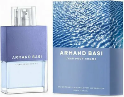 Zdjęcie produktu dla Armand Basi L'Eau Pour Homme woda toaletowa dla mężczyzn 75 ml